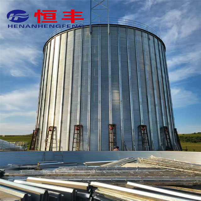 The 2000 Ton Flat Bottomed Steel Silo