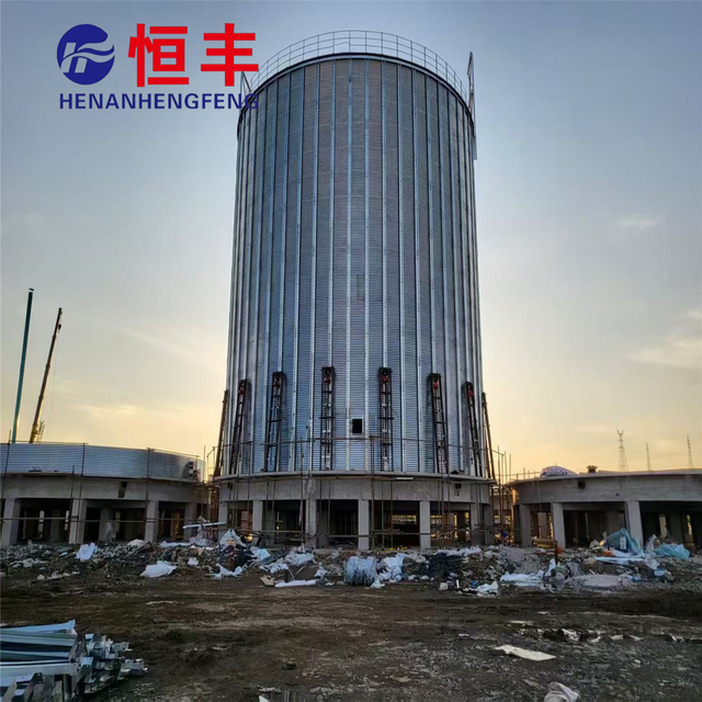 The 5000 Ton Flat Bottomed Steel silo