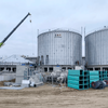 ODM 2000t Steel Flat Bottom Green Bean Farm Grain Storage Silos