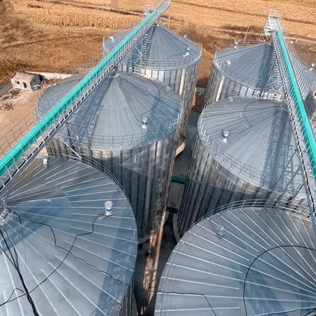 Hot Sale Silo with Best Price Steel Flat Bottom Buckwheat Silos