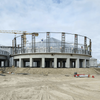 10000T Galvanized Steel Silos for Feed And Grain Processing Cone And Flat Bottom Designs Grain Silo