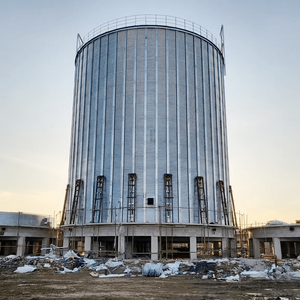 5000T Industrial-Grade Flat-Bottom Steel Bins for Bulk Grain Storage Silo