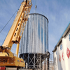 ODM 2000t Steel Flat Bottom Green Bean Farm Grain Storage Silos