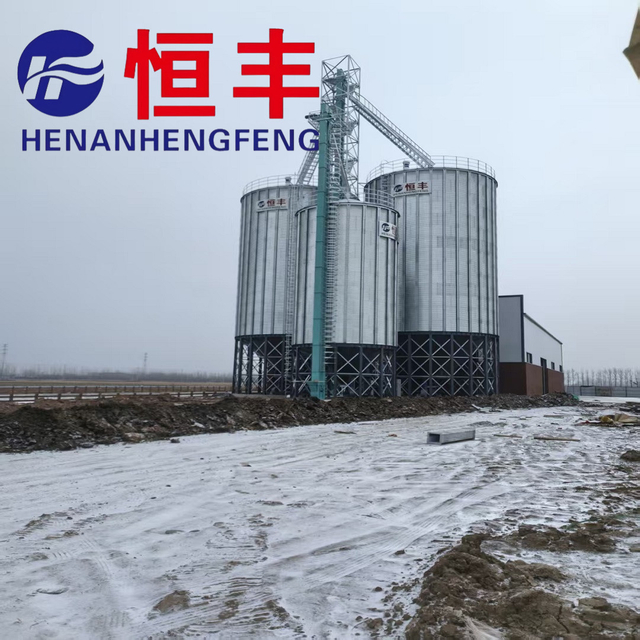 The 500 Ton Conical Bottom Steel Silo