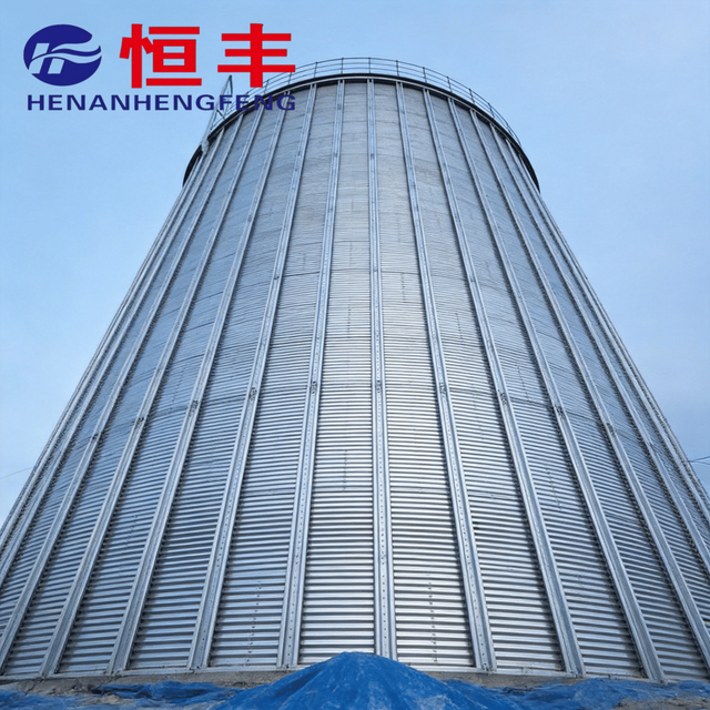 The 4000 Ton Flat Bottomed Steel Silo