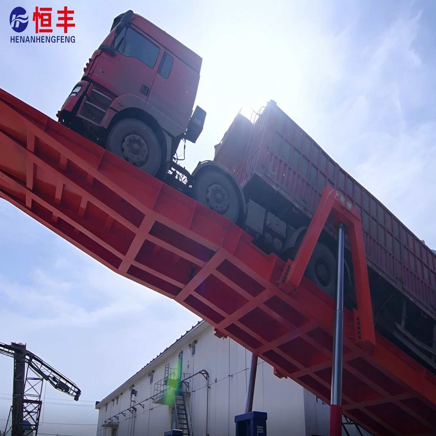 How Dump Truck Dump Trailer And Dumper Truck Unload