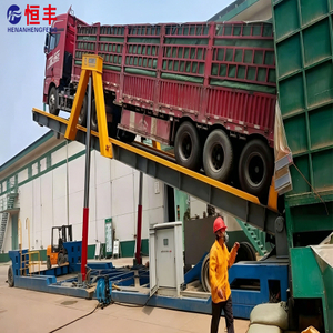 100/120/150 Tons Automatic Hydraulic Truck Unloader Platform Manufacturing Company in China