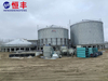 Versatile Stainless 2000t Flat Bottom Steel Grain Silo Bin for Wheat