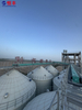 500T Hot-DIP Galvanized Steel Vertical Silo with Conical Bottom (hopper)
