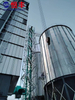 Versatile Stainless 2000t Flat Bottom Steel Grain Silo Bin for Wheat