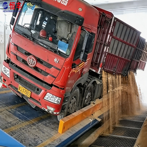 Movable Truck Trailer Unloading Platform Tipper Unloader