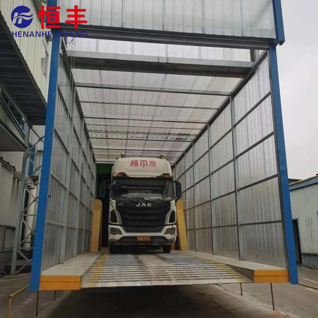 Portable Truck Unloader Tipper 22 Feet Hydraulic Trck Unloader with High Quality